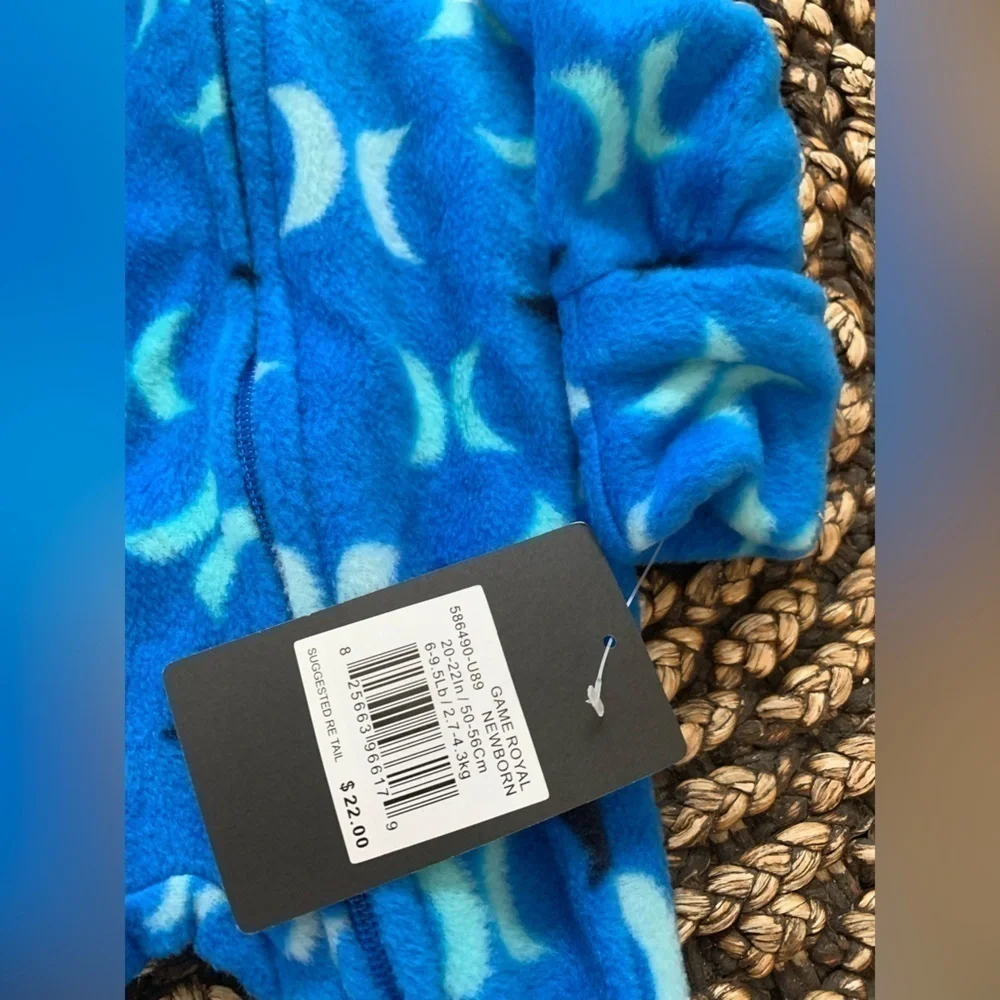 Hurley Newborn Footed Coverall